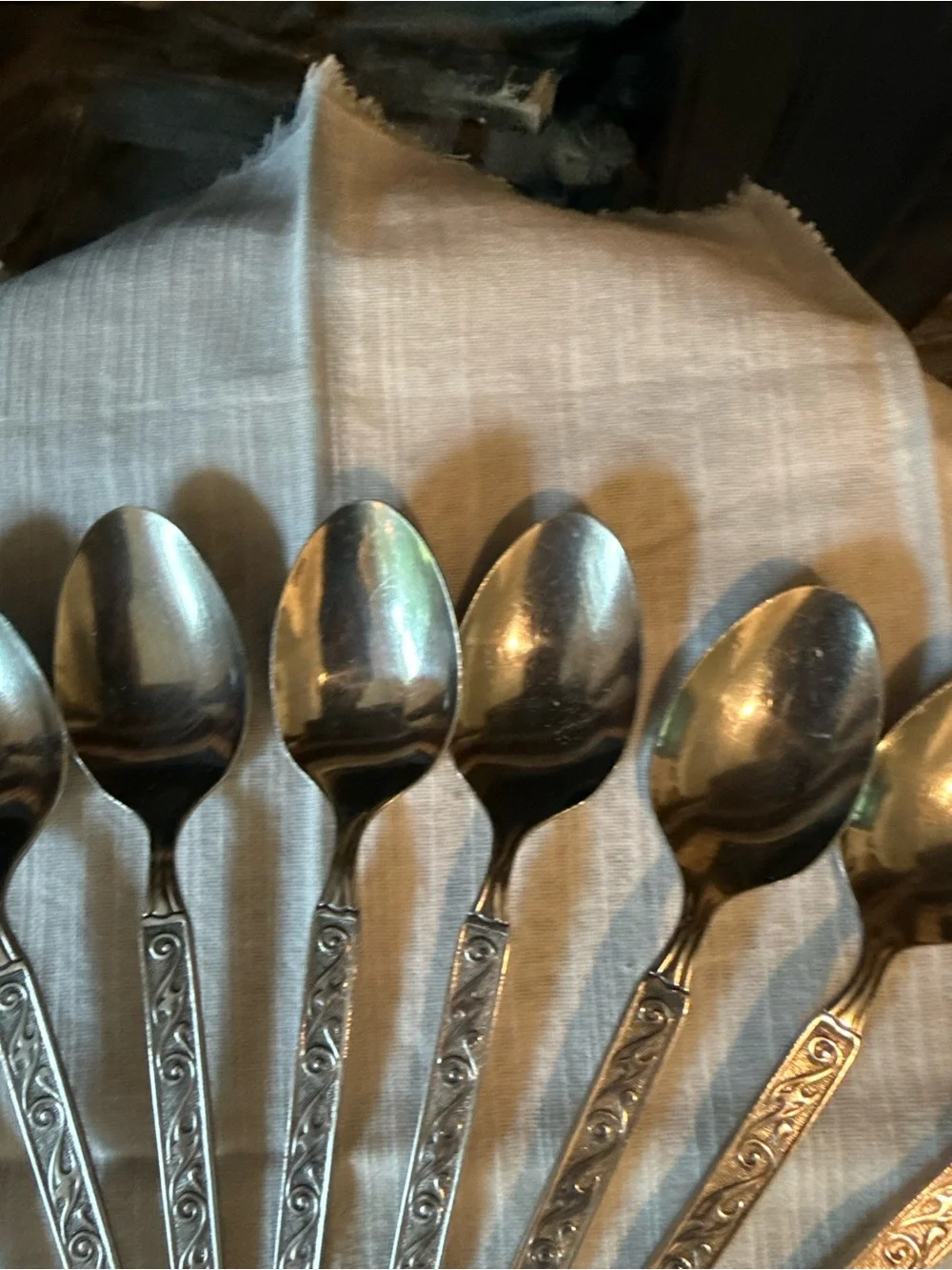Vintage Oxford Hall Palo Alto Stainless-Steel Tablespoons Set of 10